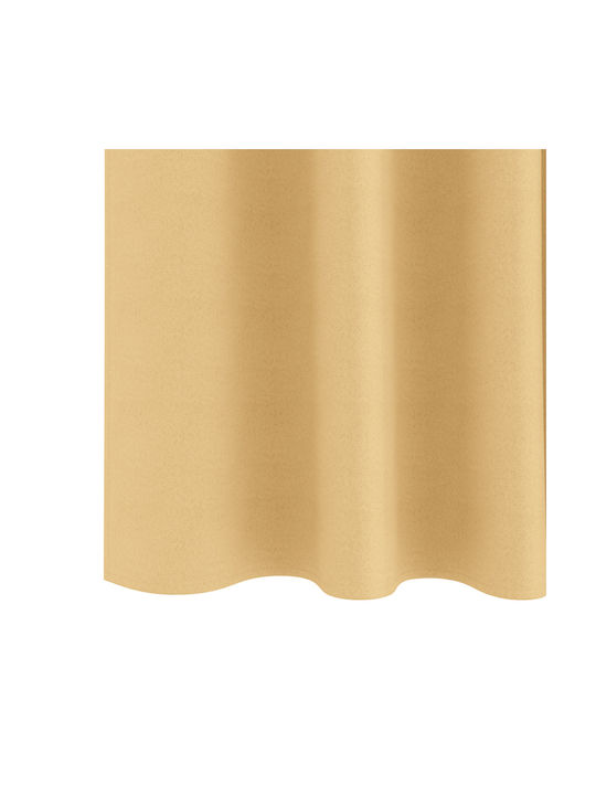 vidaXL Set Curtains Window with Tunnel Beige 140x140cm