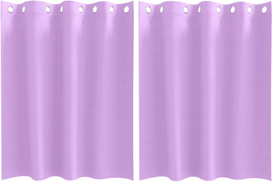 vidaXL Vorhänge Fenster mit Grommets