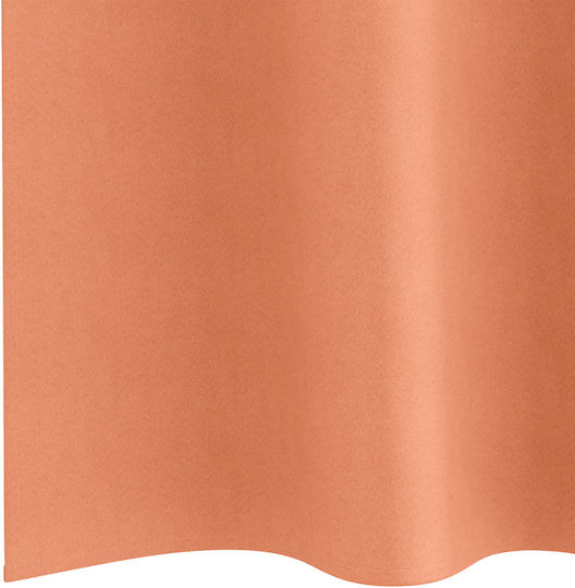 vidaXL Set Vorhänge mit Grommets Orange 140x245cm
