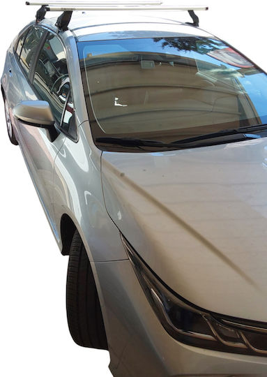 Menabo Kit Car Roof Bars Legs Menabo Aluminum Set Toyota Corolla 2019-2022 2 Pieces Car Roof Bars Tcorolla 33