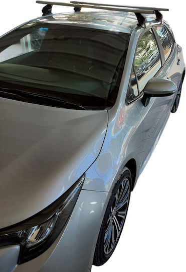 Menabo Kit Car Roof Bars with Menabo Aluminum Legs Omega Toyota Corolla 2018+ 2 Pieces