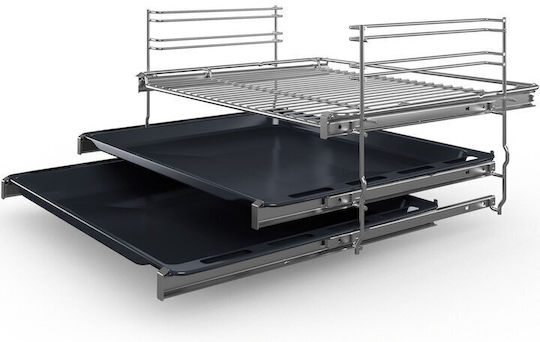 Bosch Herd 66Es mit Induktionskochfeldern B60cm. Inox