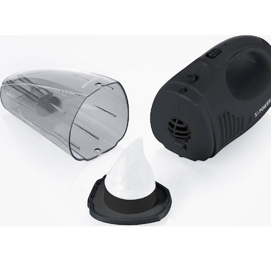 Severin Rechargeable Handheld Vacuum 7.4V Black