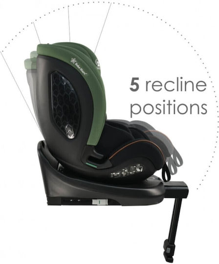 Bebe Stars I-Apex Baby Car Seat i-Size with Isofix Green