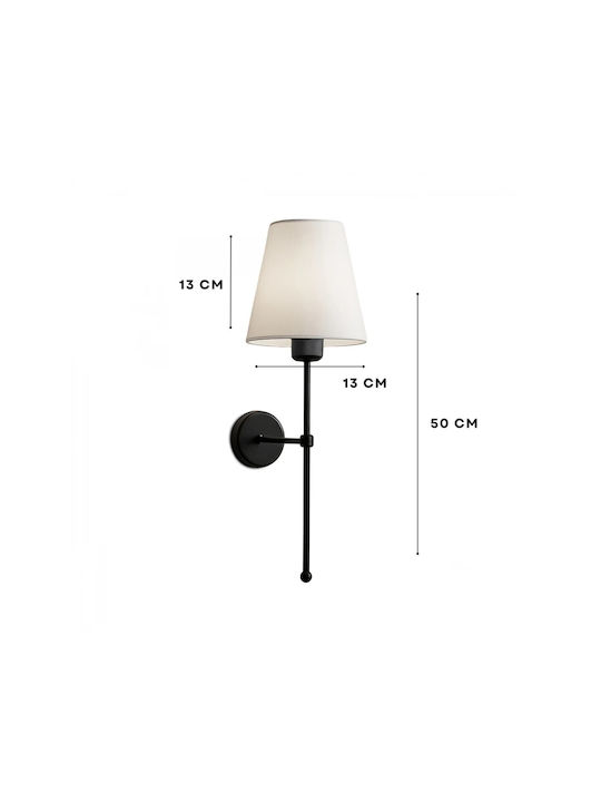 GloboStar Φωτιστικό Τοίχου Μπεζ 13x14x50εκ. GloboStar Φωτιστικό Τοίχου Μπεζ 13x14x50εκ.