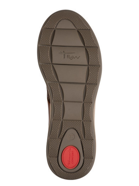 Damen Anatomisch Sneakers Tabac Brown