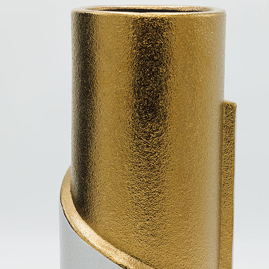 Διακοσμητικό Βάζο Keramik Weiß 13.5x13.5x36.5cm 1Stück