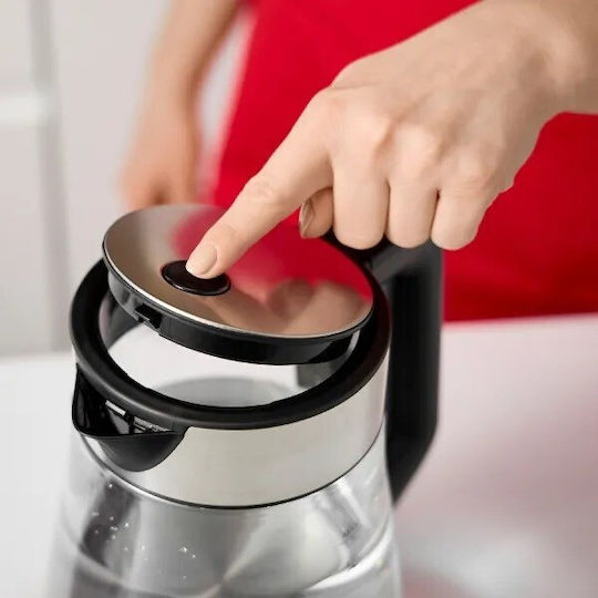 MPM Kettle 1.7lt 2200W Black