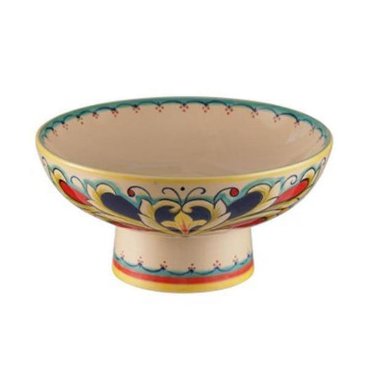 Decorative Bowl Beige 26.5x26.5x13.5cm