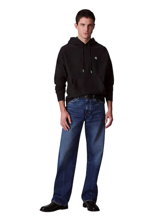 Sweatshirt With Hood Black