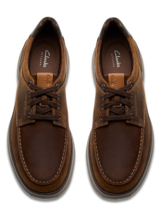 Mullan Moc Beeswax Men's Anatomic Leather Casual Shoes Brown