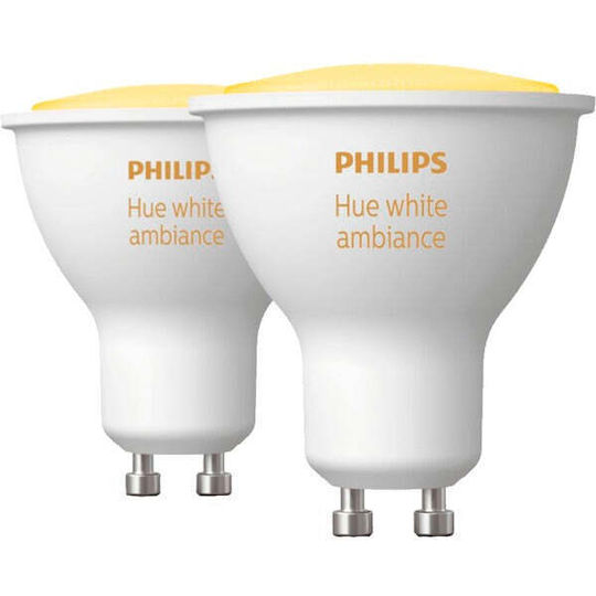 Philips Bec Smart LED 35W pentru Dulie GU10 Alb reglabil 350lm