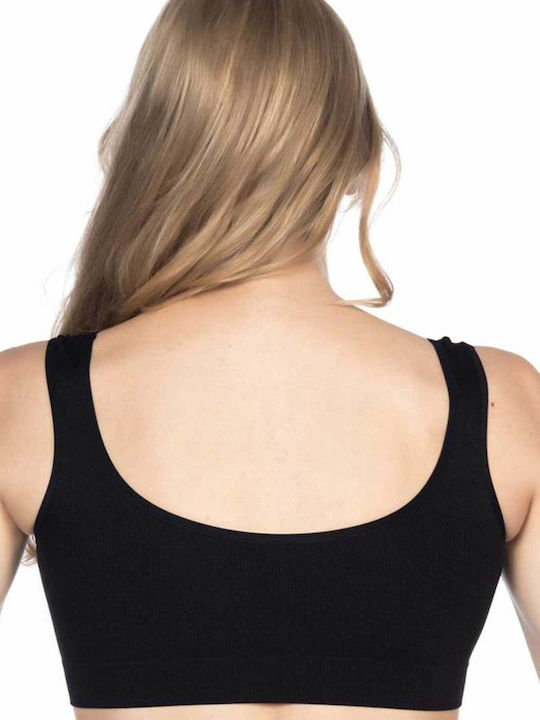 Women's Bra without Padding Black