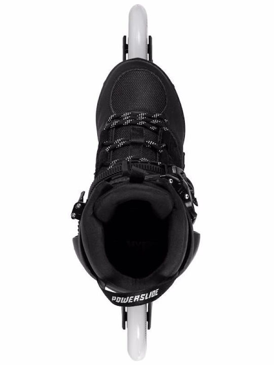 Powerslide Inline Αυξομειούμενα Rollers Μαύρα Ενηλίκων