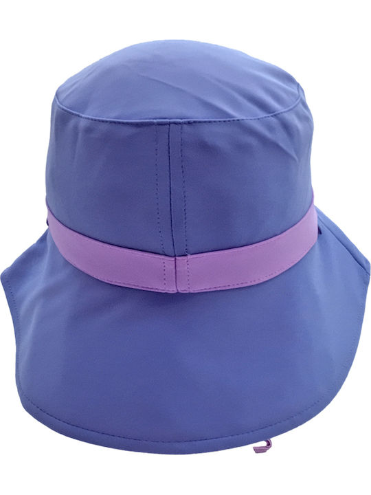 Brims and Trims Fabric Women's Floppy Hat Purple