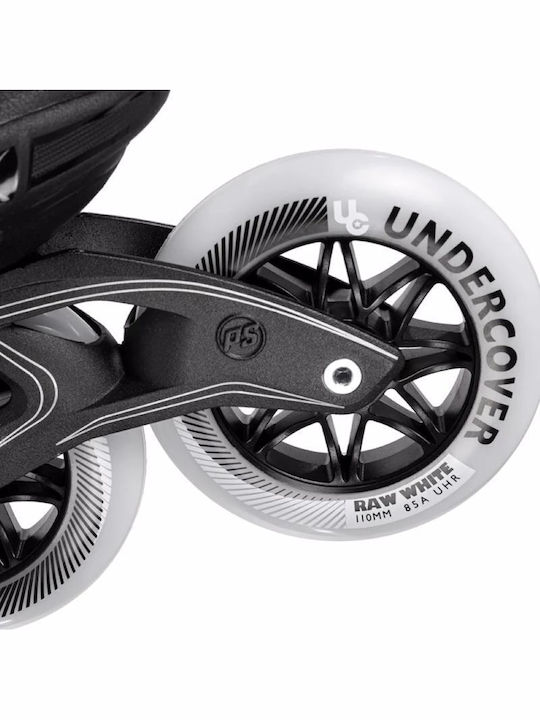 Powerslide Inline Αυξομειούμενα Rollers Μαύρα Ενηλίκων