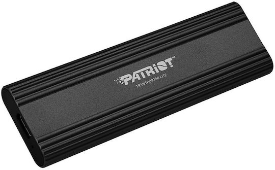 Patriot Transporter Lite USB-C External 2.5" SSD 1TB Black