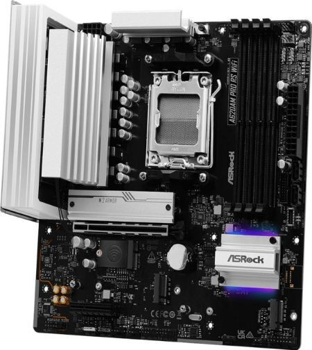 ASRock A620AM Pro RS WiFi Mainboard Micro ATX mit AMD AM5 Sockel