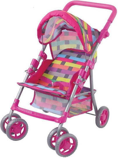 Puppenwagen Metallischer Kinderwagen 67 cm