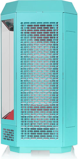 Thermaltake The Tower 600 Gaming Middle Tower Carcasă Calculator cu Fereastră Laterală Mint Strawberry