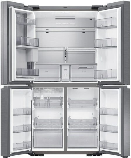 Samsung Side-by-Side Refrigerator 647lt NoFrost H182.5xW91.2xD72.3cm Blue RF65A96FS9