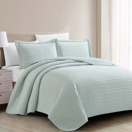 Liolios Home Σετ Μαξιλαροθήκες Aqua 50x70εκ.