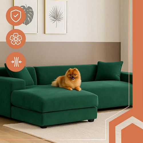 Husă Elastică Pentru Canapea Ruhhy 145-185cm Verde 26032 18292-0