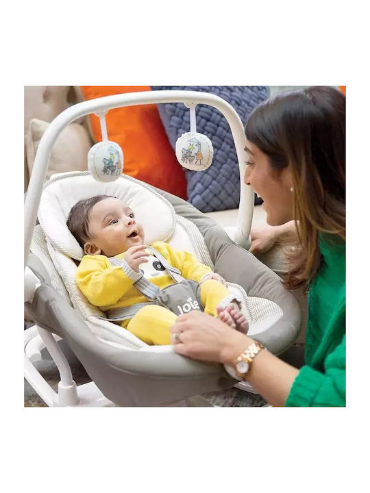 babybett mit vibration Joie Elektrisch Baby Relax Sansa mit Vibration Gray für Kind bis 9kg  W1604BCCST000