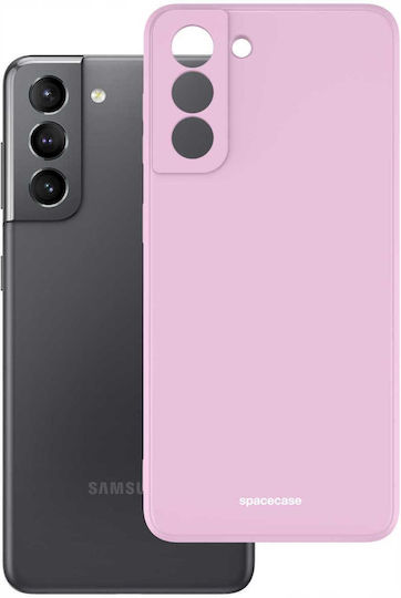 Spacecase Задна корица Силикон Лилав (Galaxy S21 5G)