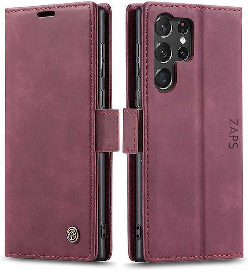 Spacecase Wallet Κόκκινο (Galaxy S23 Ultra)