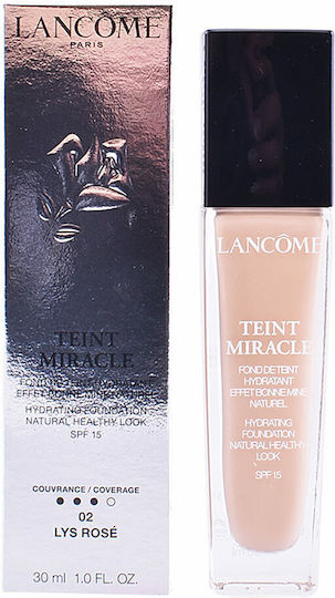 Lancome Teint Miracle Flüssig LSF15 02 Lys Rose 30ml