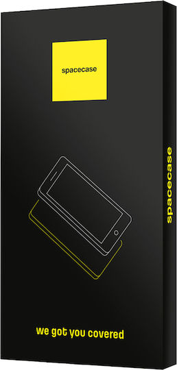 Spacecase Carbon Back Cover Σιλικόνης Μαύρο (Huawei P30)