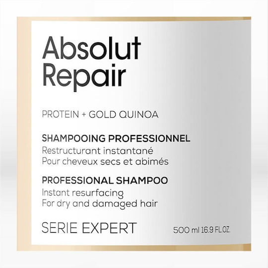 L'Oréal Professionnel Serie Expert Absolut Repair Șampon Reconstrucție/Hrană pentru Păr Deteriorat 500ml