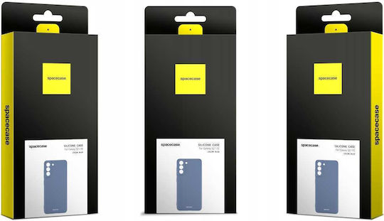 Spacecase Back Cover Silicon Albastru (Galaxy S21 FE 5G - Galaxy S21 FE 5G)