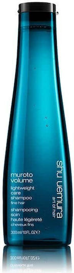 Shu Uemura Muroto Volume Pure Lightness Shampoos Shine for Fragile, Αντι-Θραύση Hair 300ml