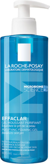 La Roche Posay Effaclar Gel Cleansing Face for Acne-Prone Skin 400ml