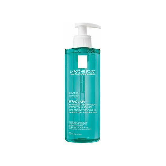 La Roche Posay Effaclar Micro-Peeling Gel Καθαρισμού Προσώπου για Ακνεϊκές Επιδερμίδες 400ml