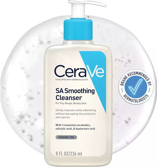 CeraVe SA Smoothing Gel Cleansing Face 236ml