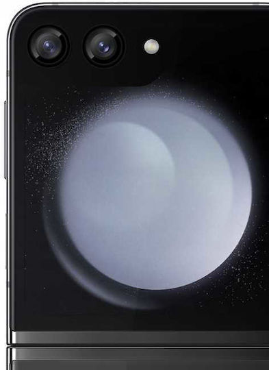Spacecase Προστασία Κάμερας Tempered Glass Μαύρο για το Galaxy Z Flip 5