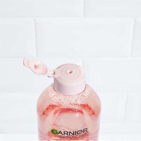 Garnier SkinActive Rose Micellar Water Αφαίρεσης Μακιγιάζ Προσώπου & Ματιών 400ml