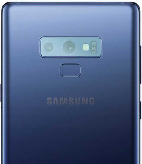 Spacecase Kameraschutz Gehärtetes Glas für das Galaxy Note 9