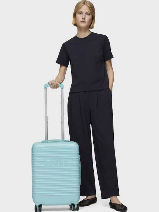 Tous Mittlerer Reisekoffer Turquoise mit 4 Rädern Höhe 59,5 cm