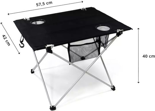 Origin Outdoors Table for Camping Foldable Black