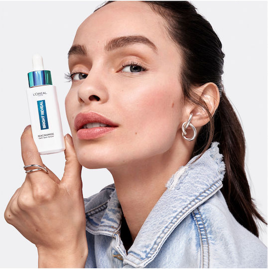 L'Oreal Paris Bright Reveal Αντιγηραντικό Serum Προσώπου με Νιασιναμίδη για Πανάδες & Ατέλειες 30ml