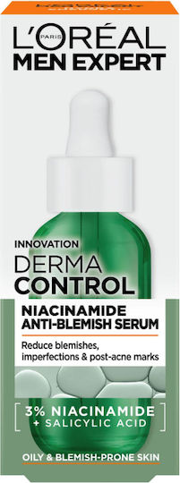 L'Oreal Paris Men Expert Derma Control Serum Gesicht für Akne & Unreinheiten 30ml