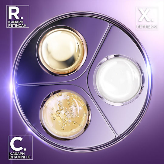 Lancome Rénergie C.R.X. Triple Soothing & Anti-aging Serum Face with Retinol & Vitamin C for Radiance 50ml