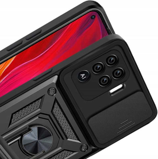 Spacecase Back Cover Μαύρο (Oppo Reno 5 Lite)