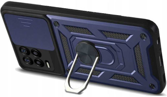 Spacecase Umschlag Rückseite Blau (Realme 8/8 Pro)