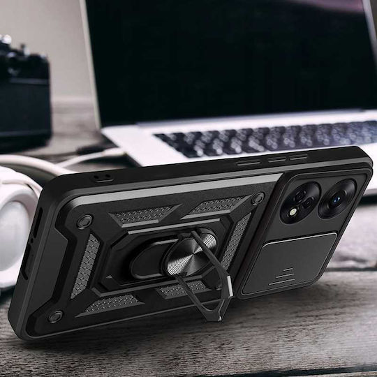 Spacecase Back Cover Μαύρο (Oppo Reno8 T)