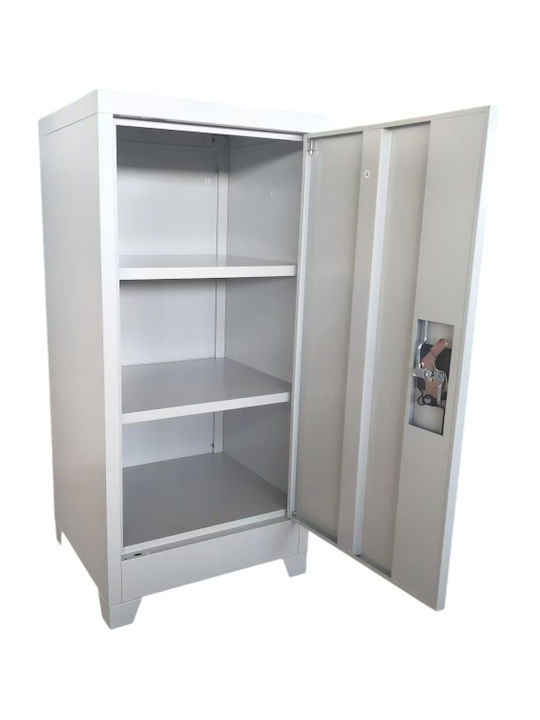 Еднолистен Гардероб Damian 1d Low Метален Подходящ За Малки Пространства 45x40x90см